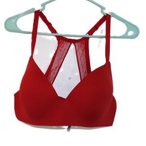 Victoria's Secret Intimates Red Racer Back Bra Size 36DD